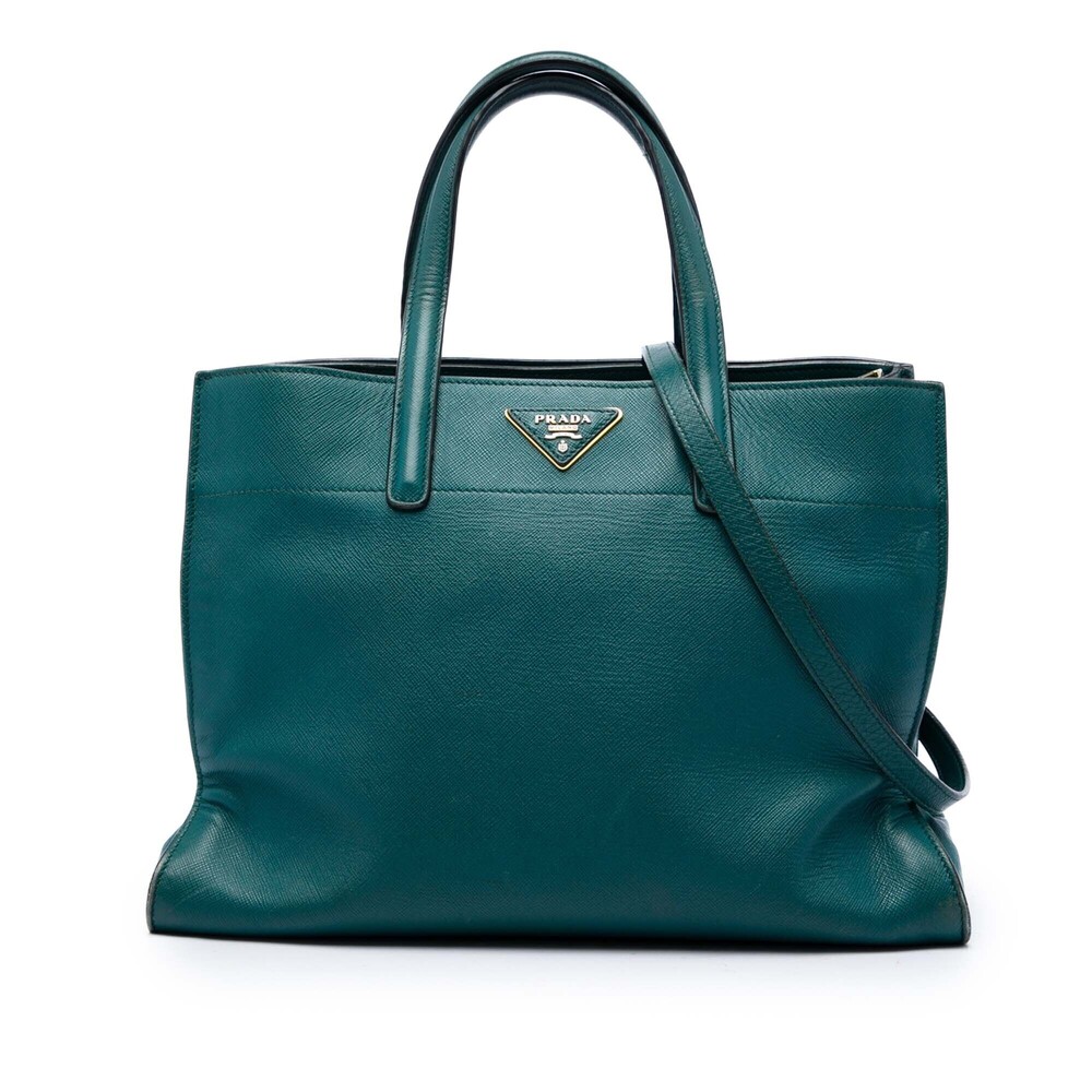 Pre-Loved Prada Saffiano Soft Triple Pocket Tote